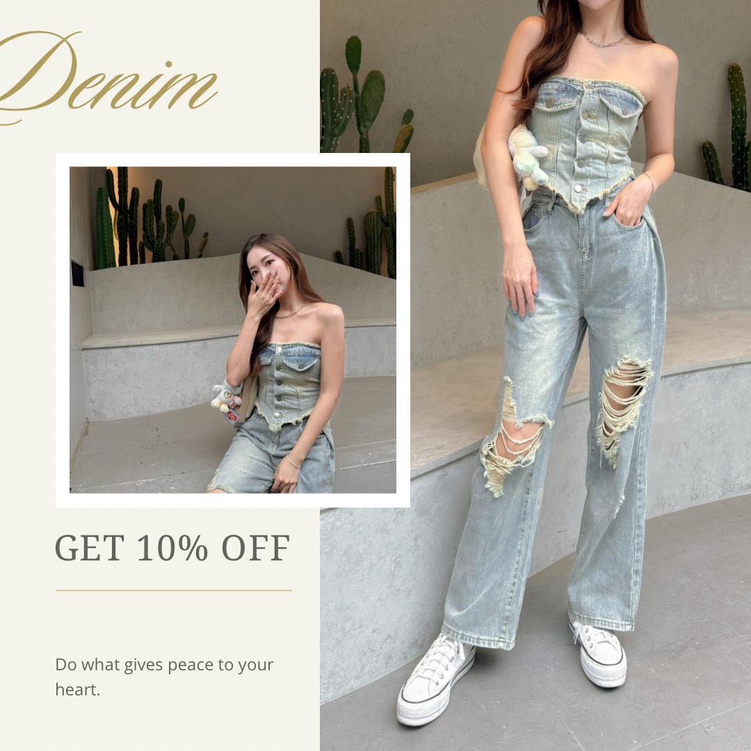 Beige Mialist Fashion Discount Instagram Post