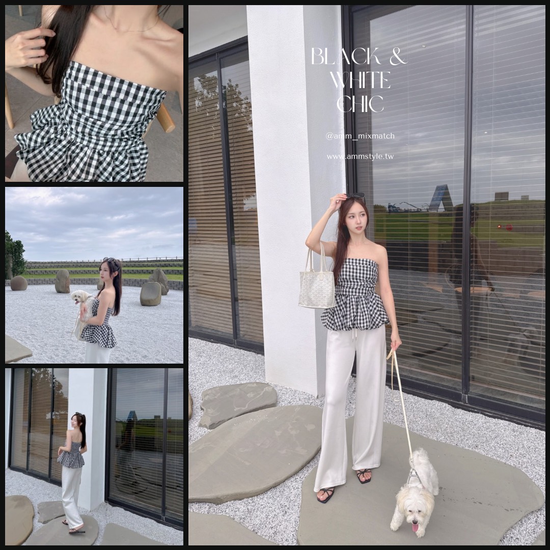 Black and White Modern Chic Instagram Post