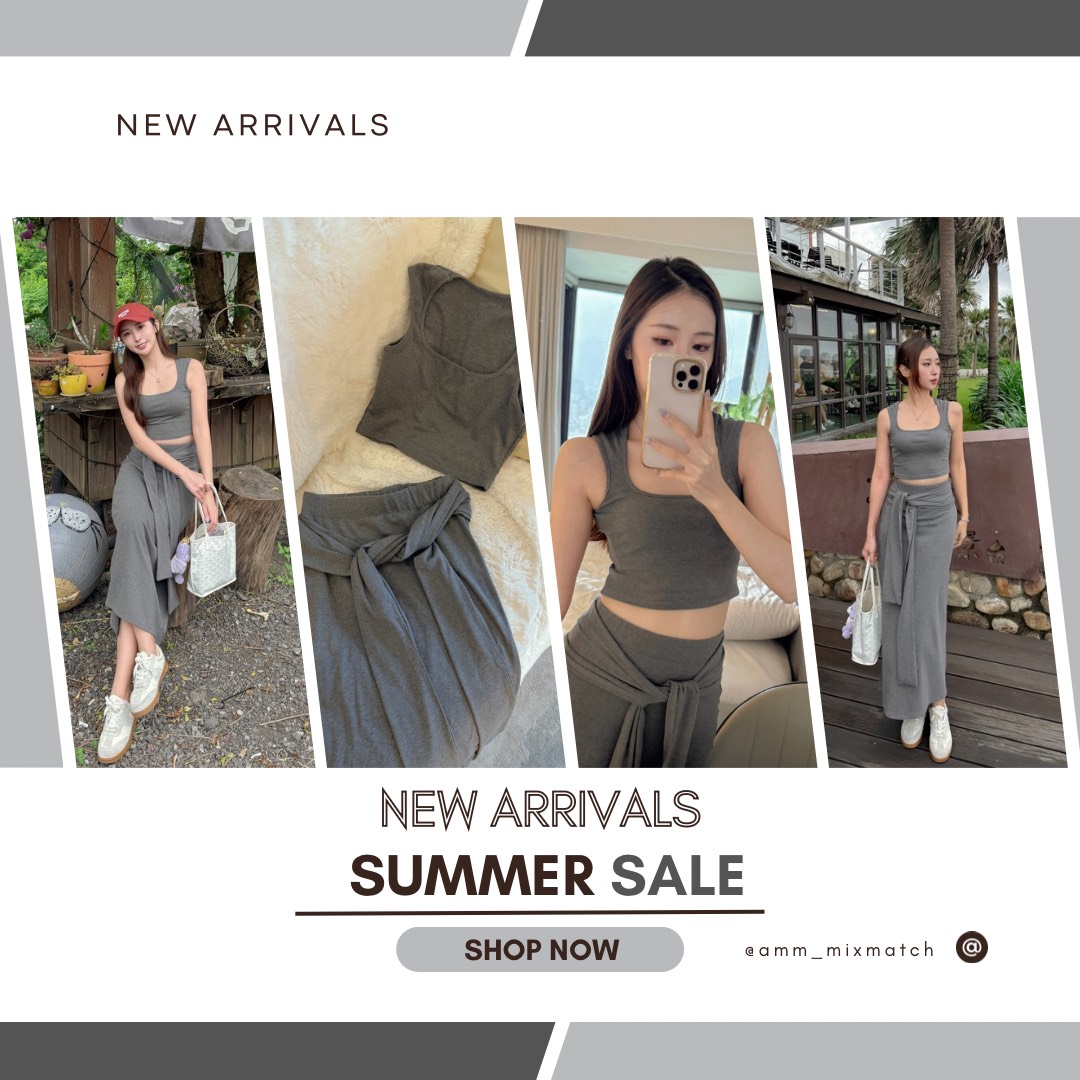 White and rey Modern Fashion Sale Instagram Post