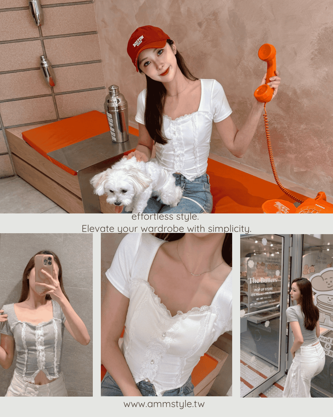 White and Green Minimalist New Arrival Fashion Instagram Post